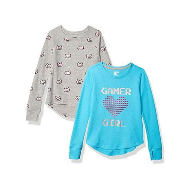 Spotted Zebra Boys Toddler /& Kids 2-Pack Long-Sleeve Thermal Tops Brand